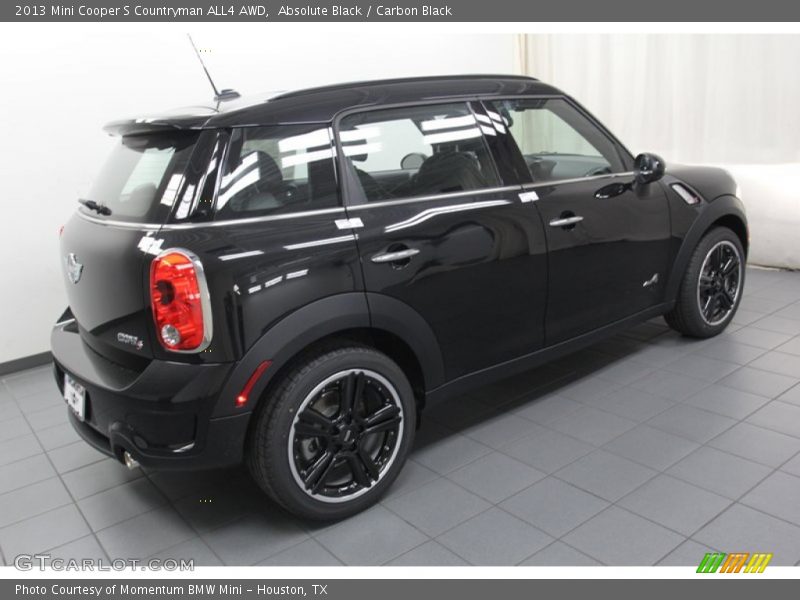 Absolute Black / Carbon Black 2013 Mini Cooper S Countryman ALL4 AWD