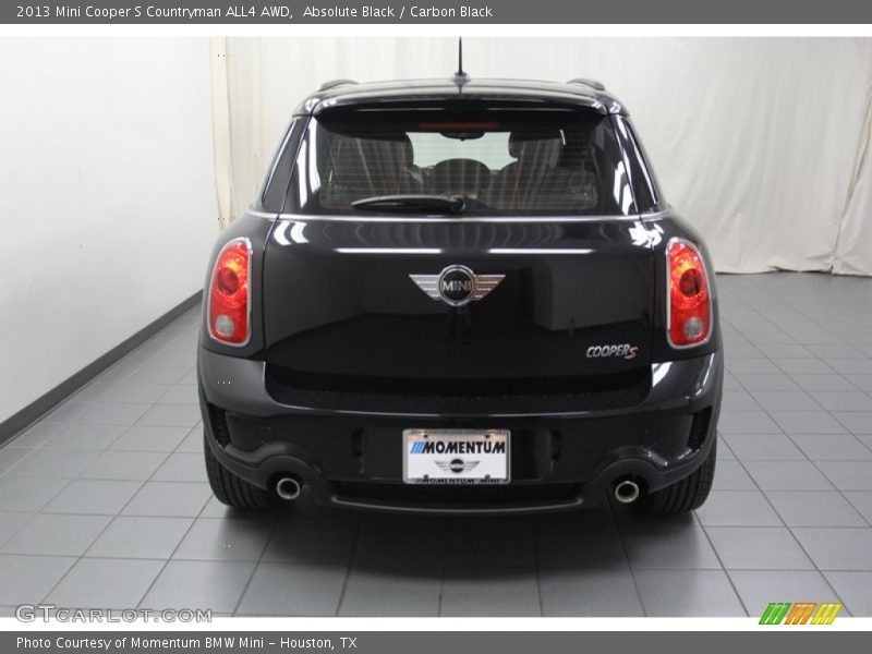 Absolute Black / Carbon Black 2013 Mini Cooper S Countryman ALL4 AWD