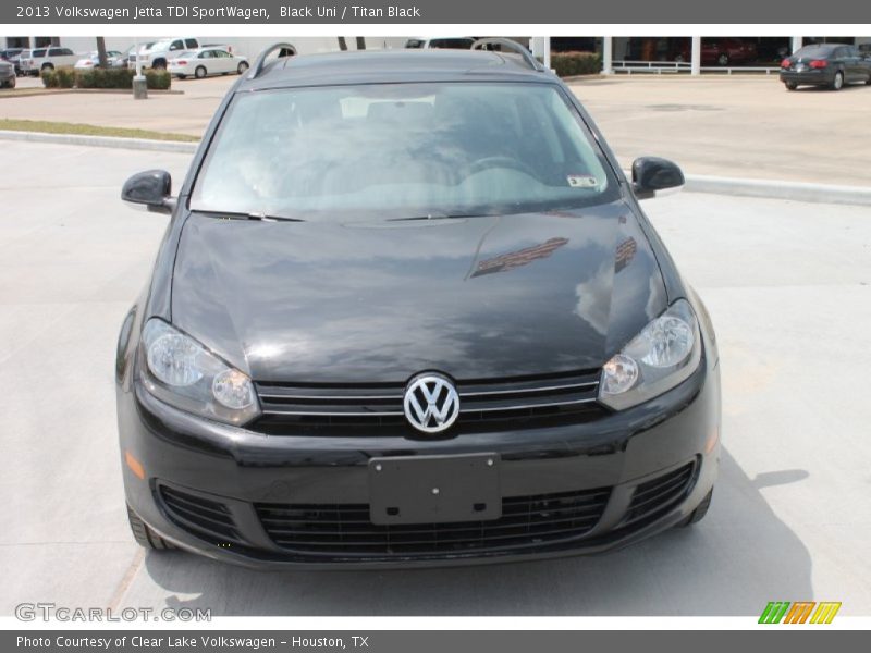 Black Uni / Titan Black 2013 Volkswagen Jetta TDI SportWagen