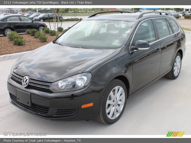 Black Uni / Titan Black 2013 Volkswagen Jetta TDI SportWagen
