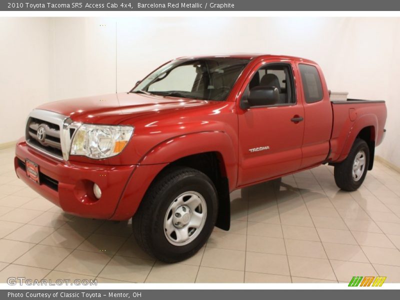 Barcelona Red Metallic / Graphite 2010 Toyota Tacoma SR5 Access Cab 4x4