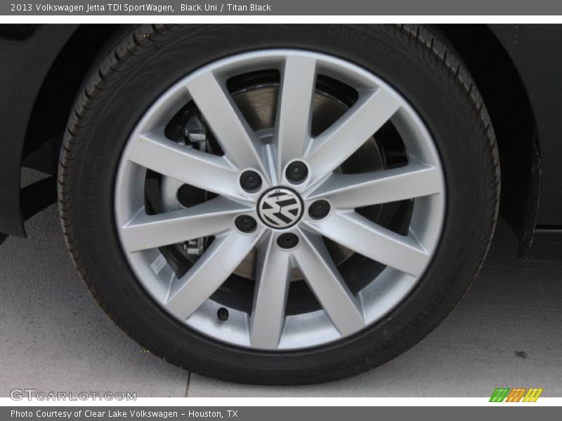 Black Uni / Titan Black 2013 Volkswagen Jetta TDI SportWagen