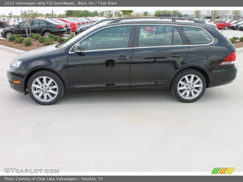 Black Uni / Titan Black 2013 Volkswagen Jetta TDI SportWagen