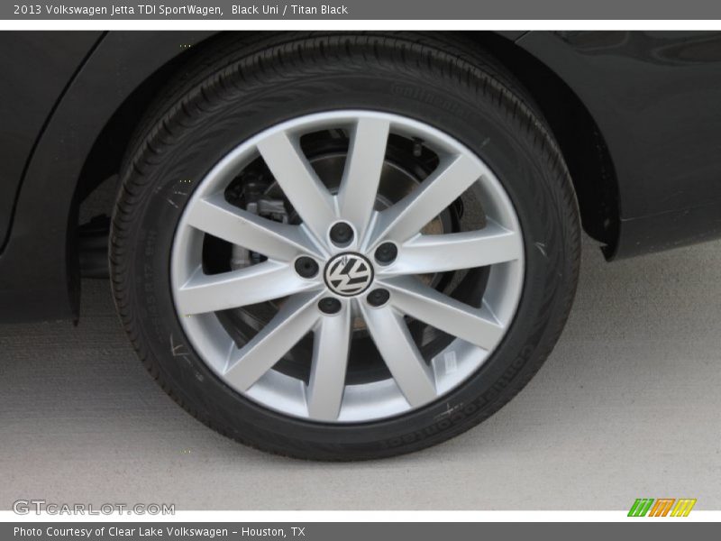 Black Uni / Titan Black 2013 Volkswagen Jetta TDI SportWagen