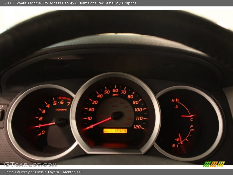 Barcelona Red Metallic / Graphite 2010 Toyota Tacoma SR5 Access Cab 4x4