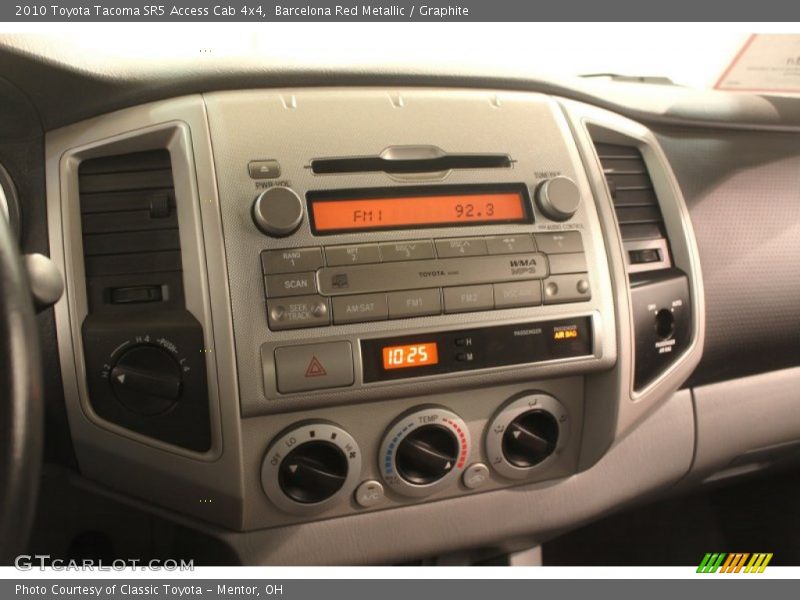 Barcelona Red Metallic / Graphite 2010 Toyota Tacoma SR5 Access Cab 4x4