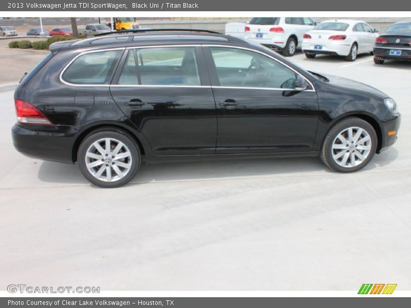 Black Uni / Titan Black 2013 Volkswagen Jetta TDI SportWagen