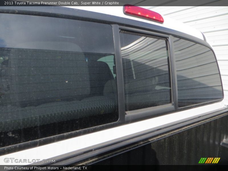 Super White / Graphite 2013 Toyota Tacoma Prerunner Double Cab