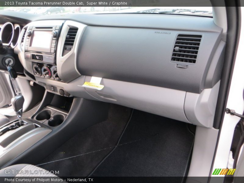 Super White / Graphite 2013 Toyota Tacoma Prerunner Double Cab