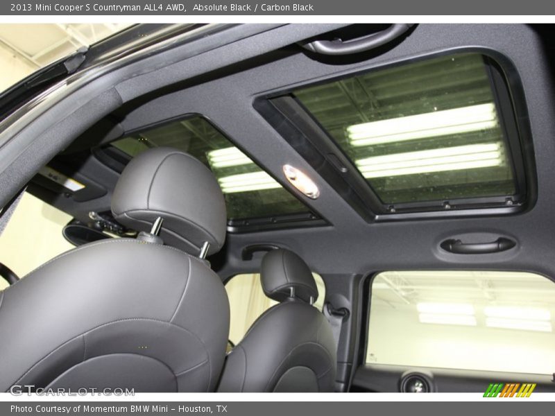 Sunroof of 2013 Cooper S Countryman ALL4 AWD