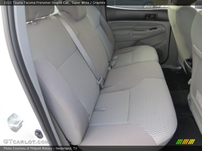 Super White / Graphite 2013 Toyota Tacoma Prerunner Double Cab