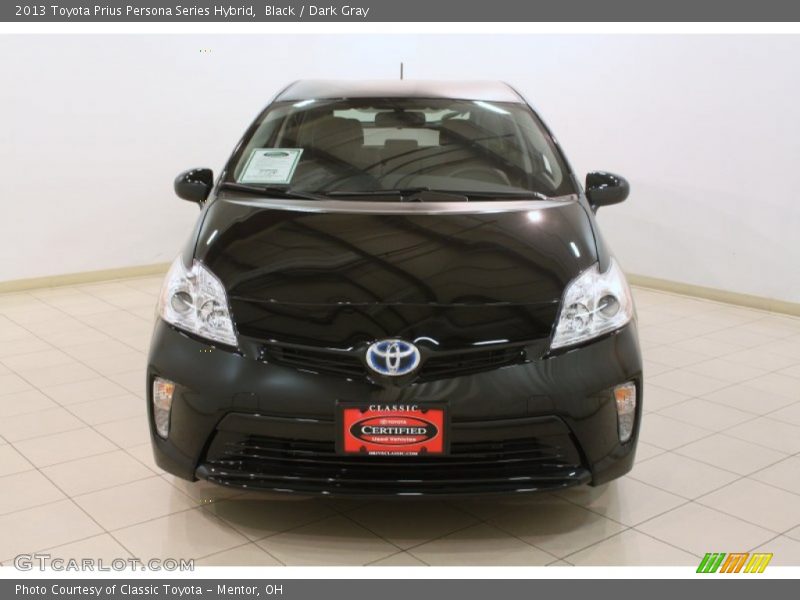 Black / Dark Gray 2013 Toyota Prius Persona Series Hybrid