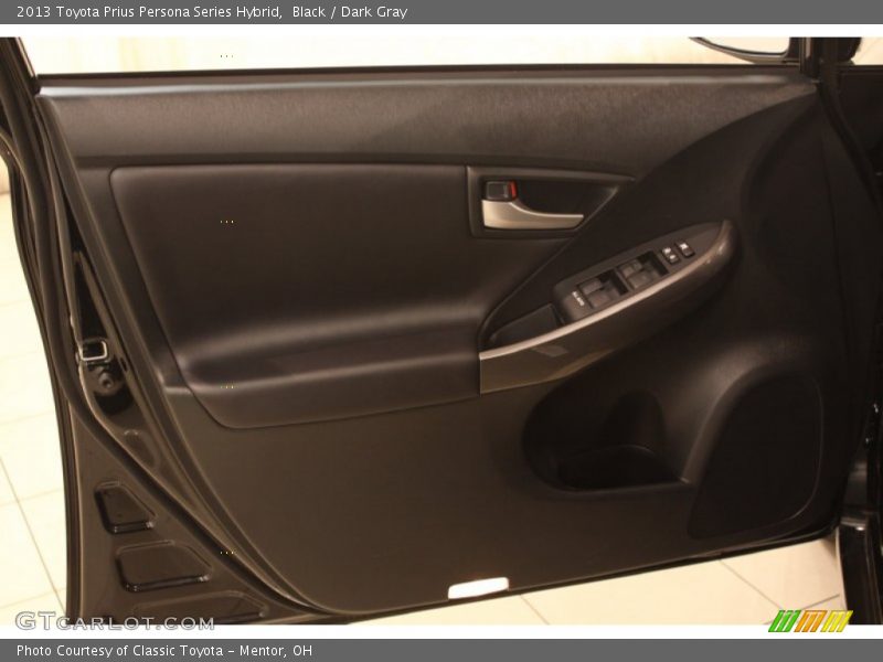 Black / Dark Gray 2013 Toyota Prius Persona Series Hybrid