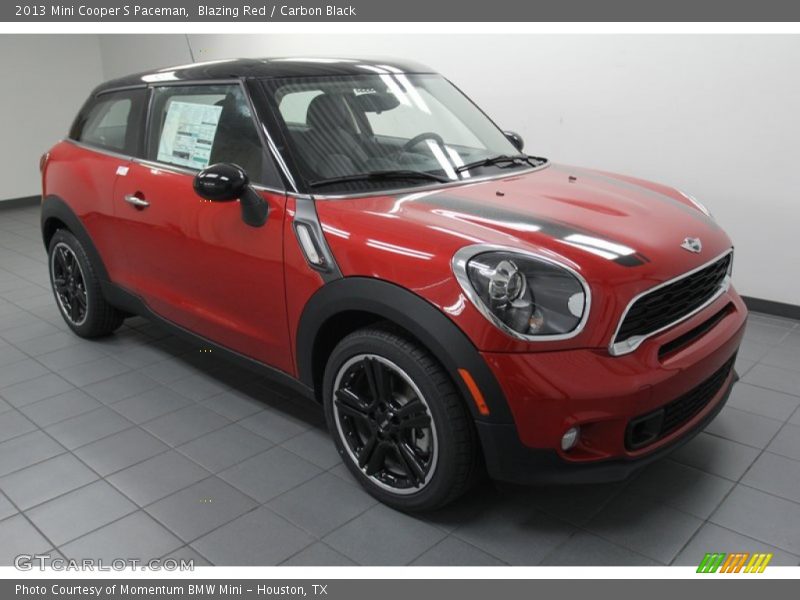 Front 3/4 View of 2013 Cooper S Paceman