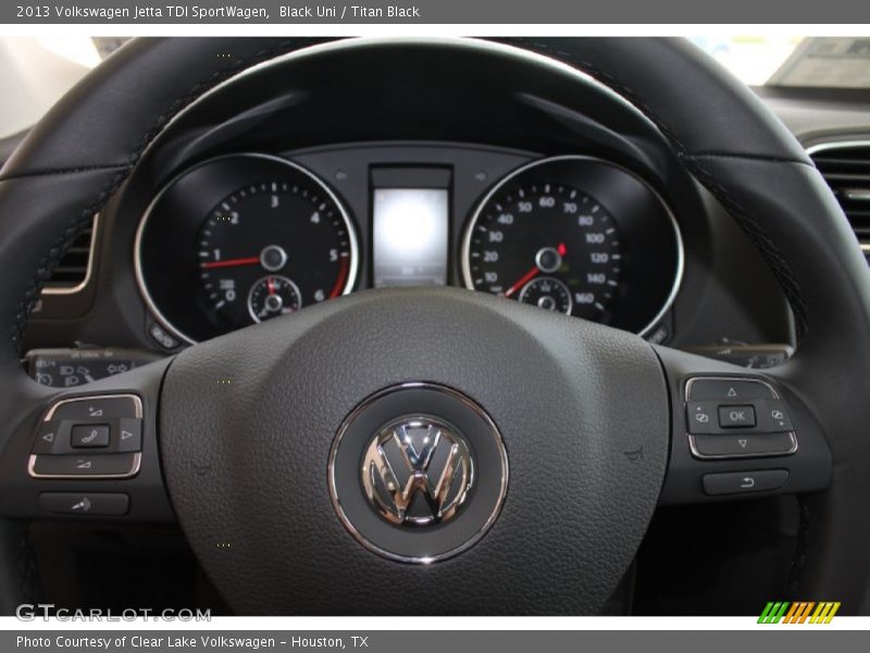 Black Uni / Titan Black 2013 Volkswagen Jetta TDI SportWagen