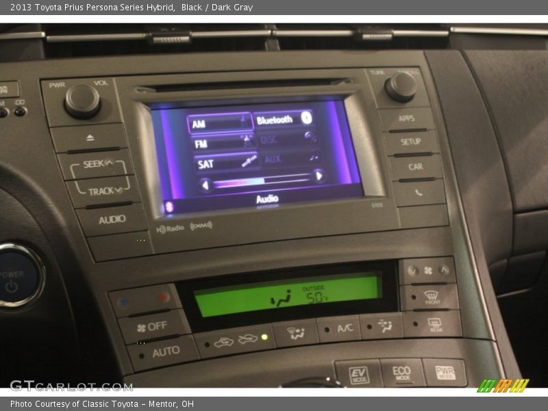 Black / Dark Gray 2013 Toyota Prius Persona Series Hybrid