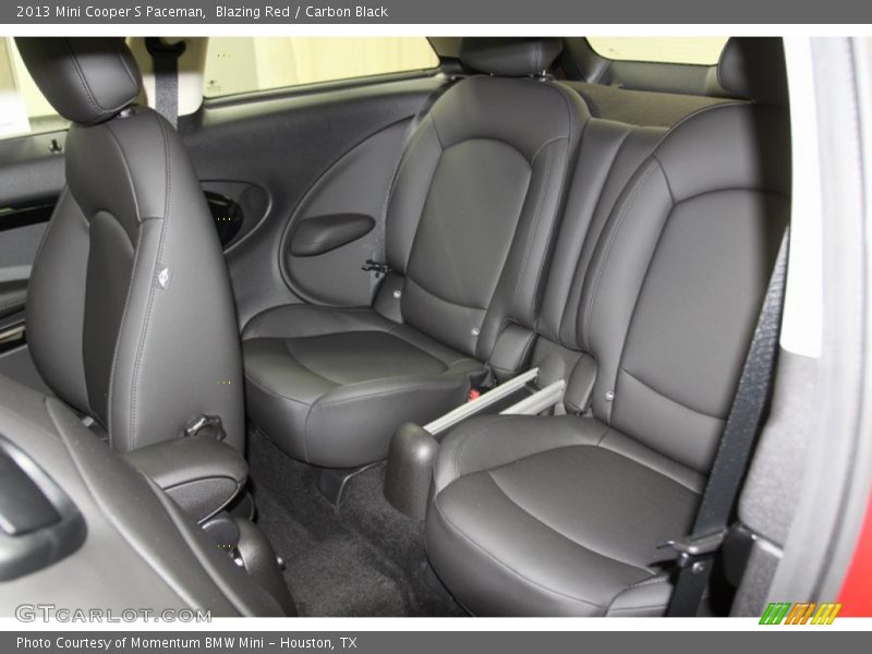 Rear Seat of 2013 Cooper S Paceman