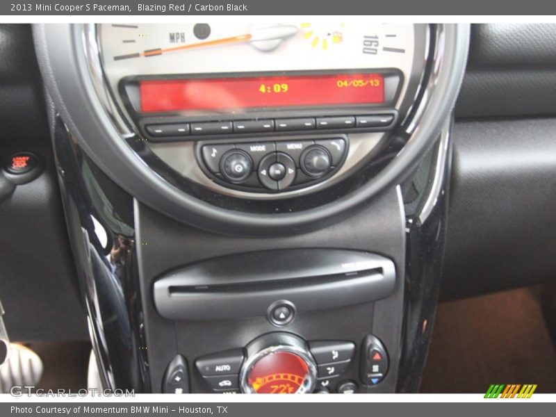 Blazing Red / Carbon Black 2013 Mini Cooper S Paceman
