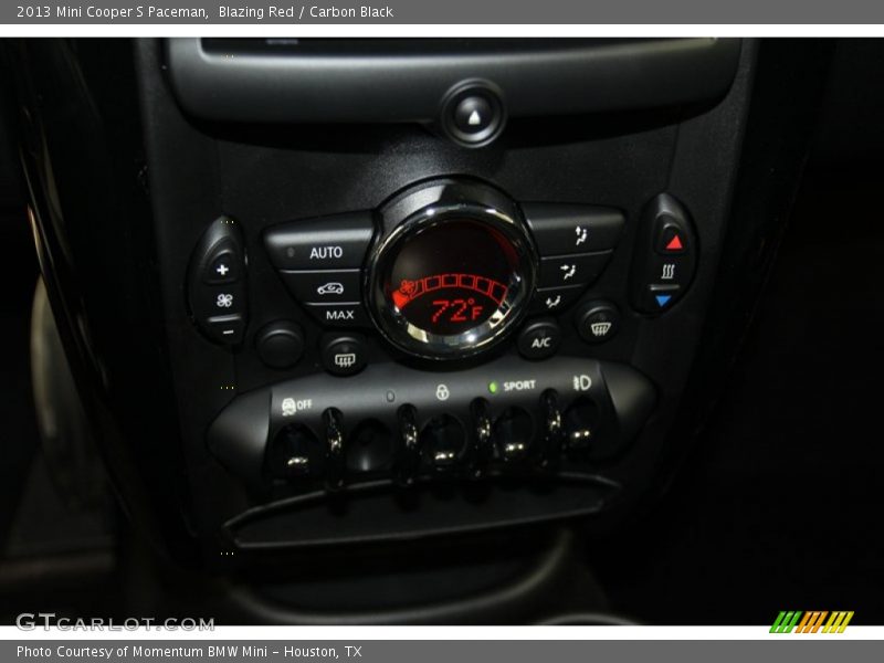 Blazing Red / Carbon Black 2013 Mini Cooper S Paceman
