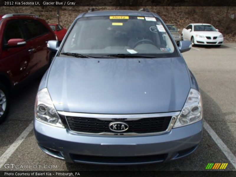 Glacier Blue / Gray 2012 Kia Sedona LX