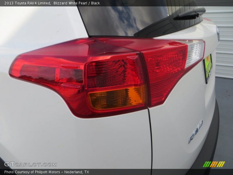 Blizzard White Pearl / Black 2013 Toyota RAV4 Limited