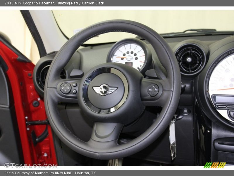 Blazing Red / Carbon Black 2013 Mini Cooper S Paceman