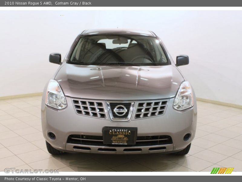 Gotham Gray / Black 2010 Nissan Rogue S AWD