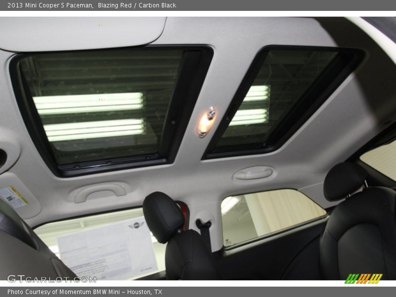 Sunroof of 2013 Cooper S Paceman