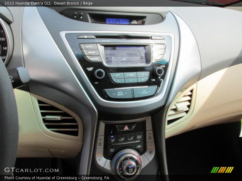Desert Bronze / Beige 2013 Hyundai Elantra GLS