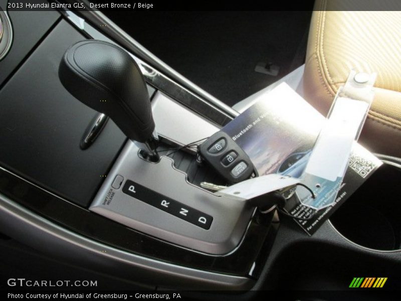 Desert Bronze / Beige 2013 Hyundai Elantra GLS