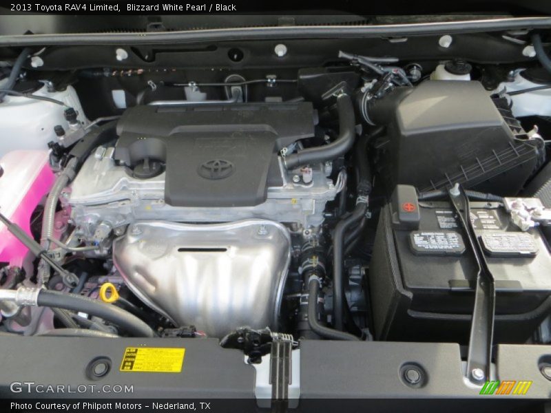 Blizzard White Pearl / Black 2013 Toyota RAV4 Limited