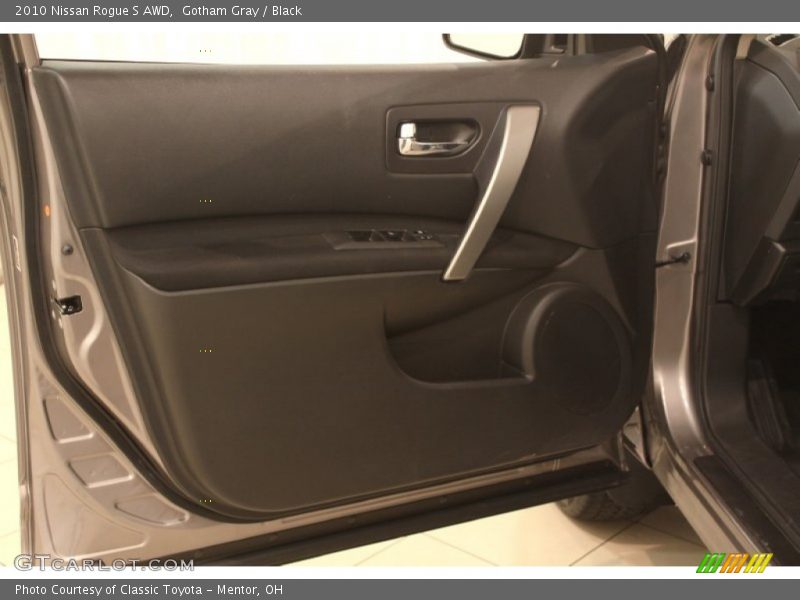 Gotham Gray / Black 2010 Nissan Rogue S AWD