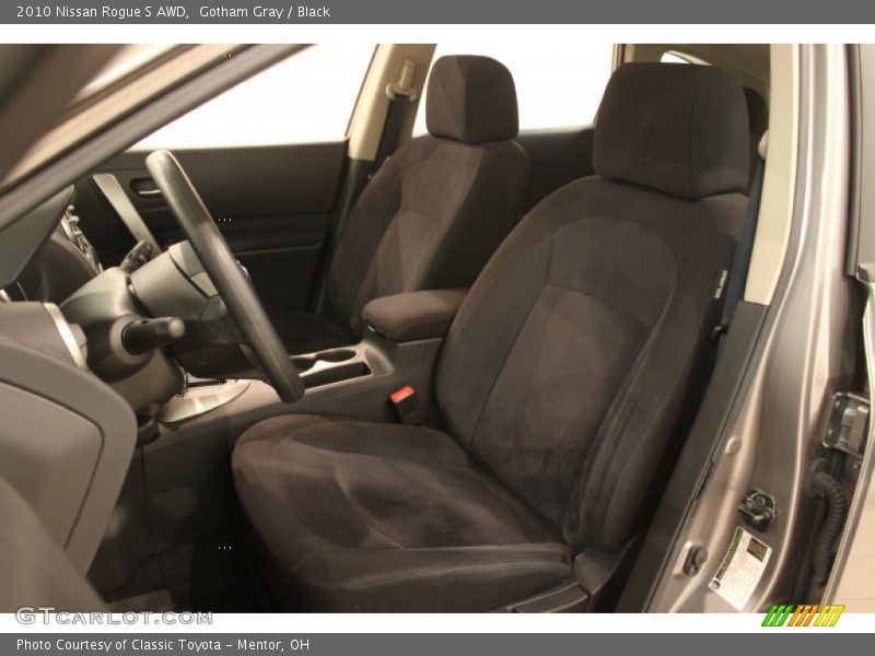 Gotham Gray / Black 2010 Nissan Rogue S AWD