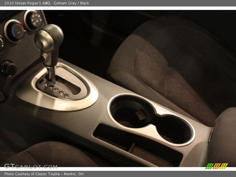 Gotham Gray / Black 2010 Nissan Rogue S AWD