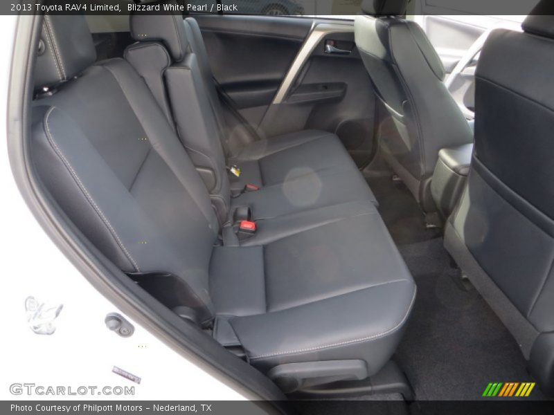 Blizzard White Pearl / Black 2013 Toyota RAV4 Limited