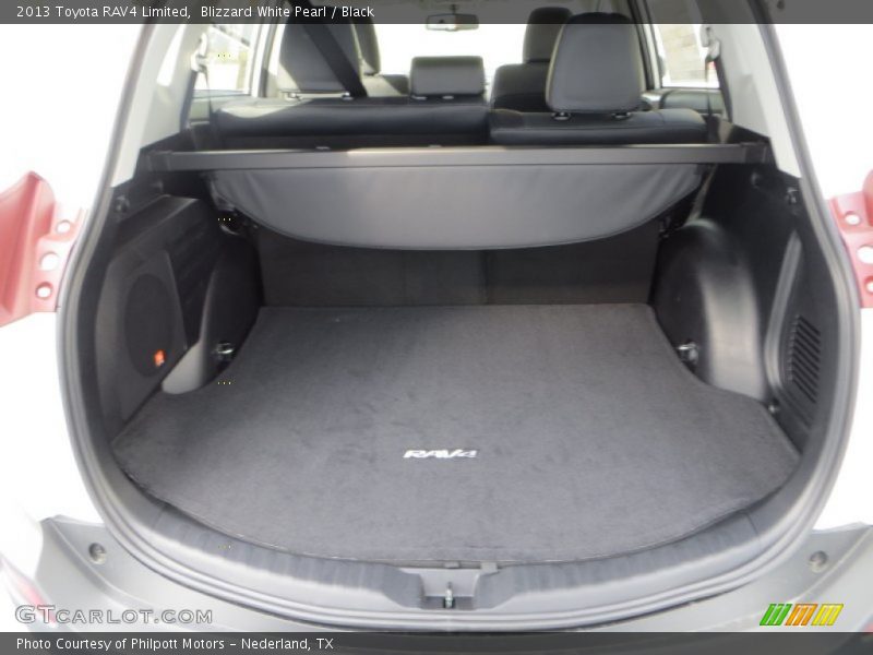 Blizzard White Pearl / Black 2013 Toyota RAV4 Limited