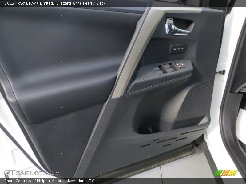 Blizzard White Pearl / Black 2013 Toyota RAV4 Limited