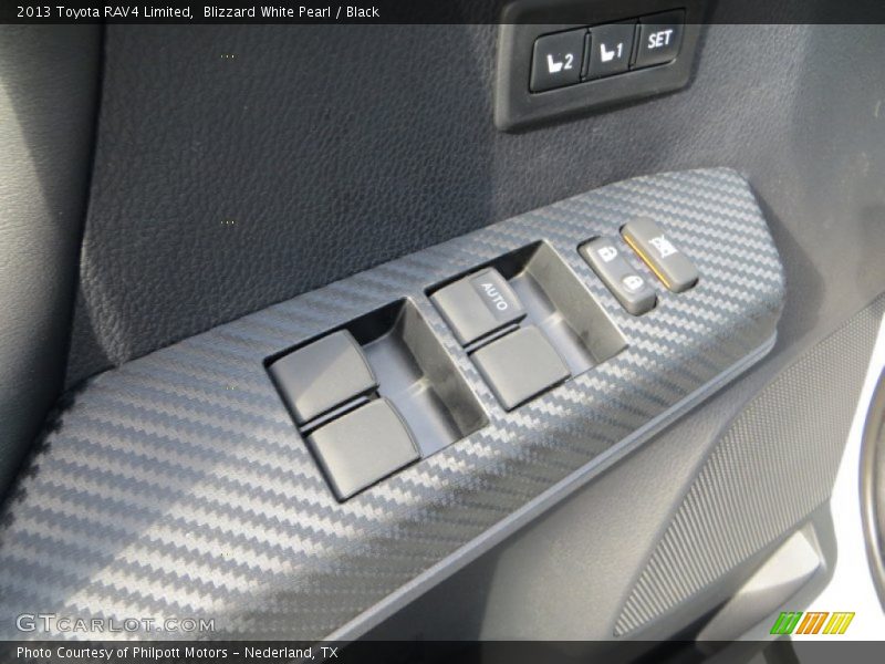 Blizzard White Pearl / Black 2013 Toyota RAV4 Limited