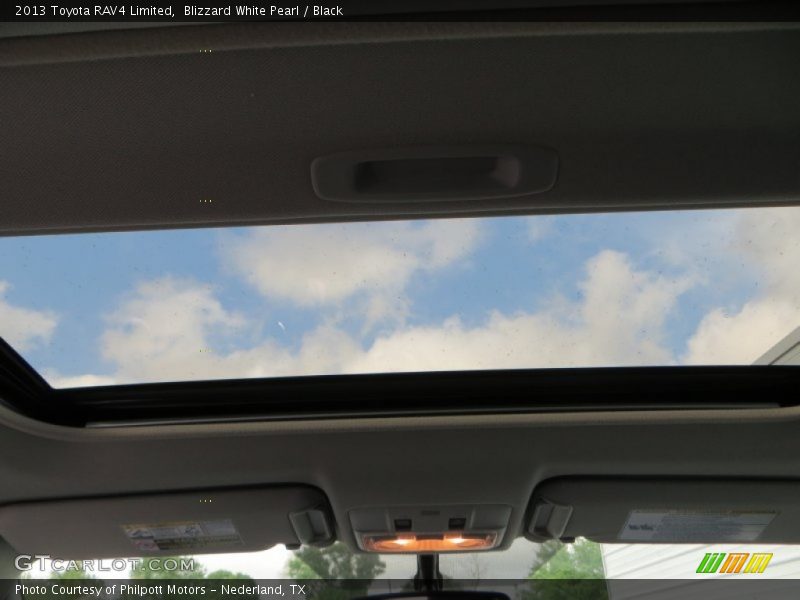 Blizzard White Pearl / Black 2013 Toyota RAV4 Limited