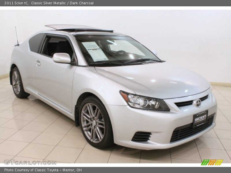 Classic Silver Metallic / Dark Charcoal 2011 Scion tC