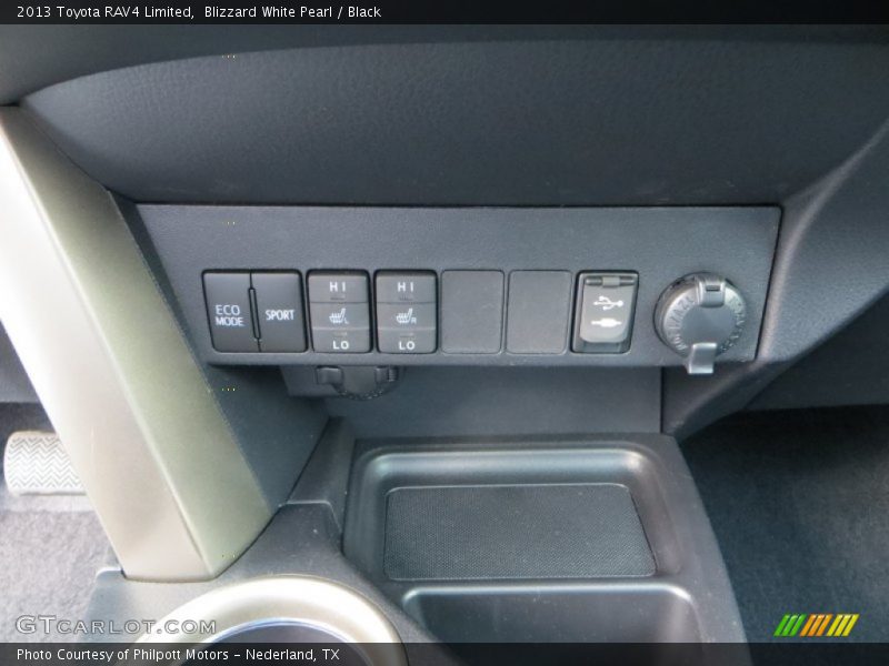 Blizzard White Pearl / Black 2013 Toyota RAV4 Limited