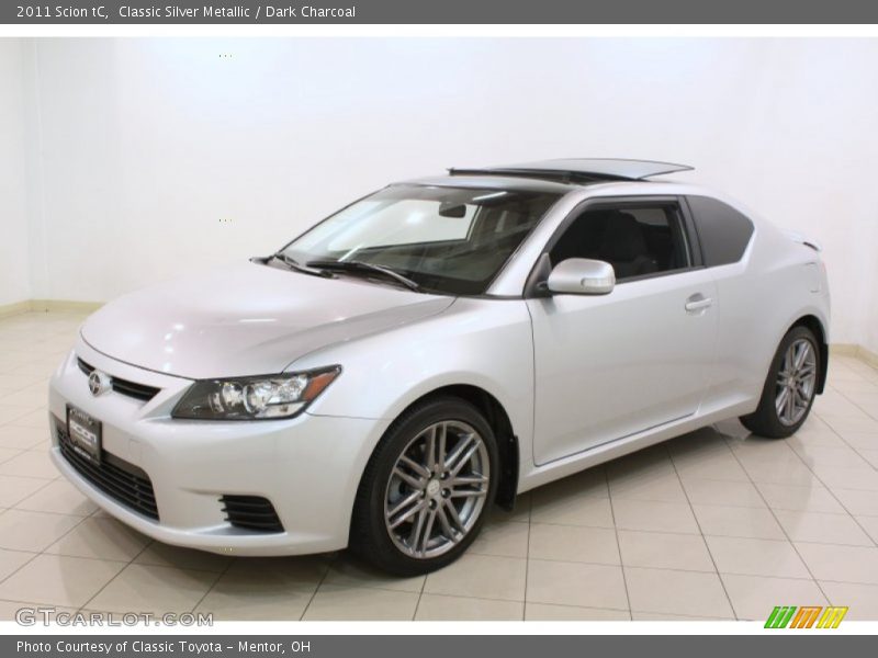 Classic Silver Metallic / Dark Charcoal 2011 Scion tC