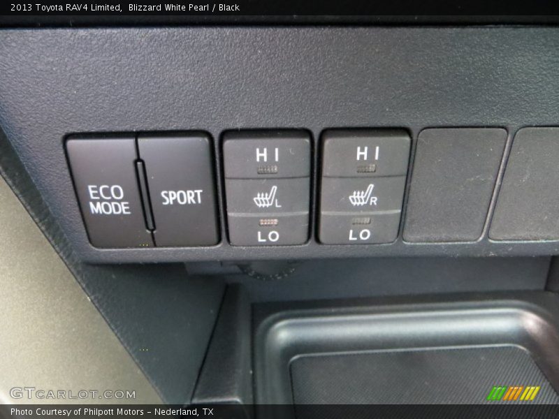 Blizzard White Pearl / Black 2013 Toyota RAV4 Limited