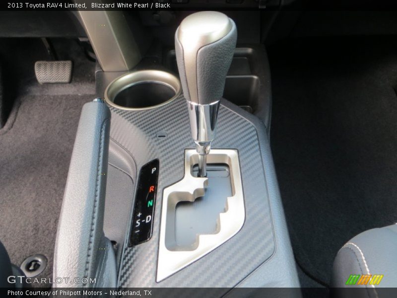 Blizzard White Pearl / Black 2013 Toyota RAV4 Limited