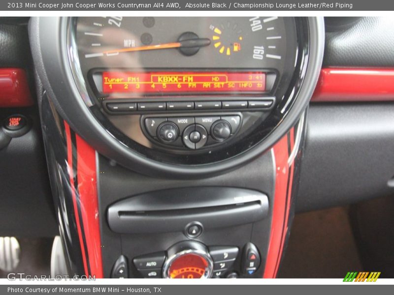 Controls of 2013 Cooper John Cooper Works Countryman All4 AWD