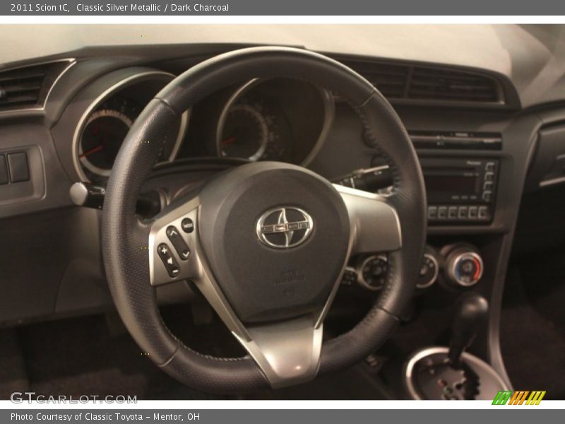 Classic Silver Metallic / Dark Charcoal 2011 Scion tC