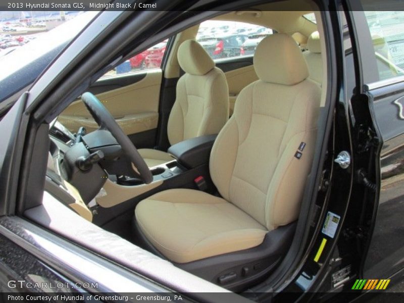Midnight Black / Camel 2013 Hyundai Sonata GLS