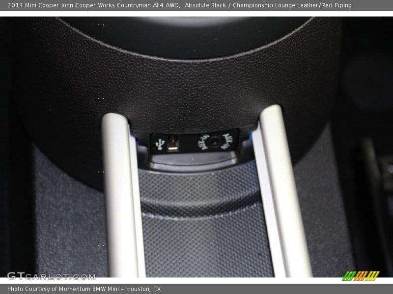 Absolute Black / Championship Lounge Leather/Red Piping 2013 Mini Cooper John Cooper Works Countryman All4 AWD