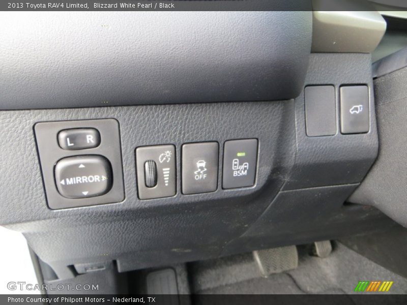 Blizzard White Pearl / Black 2013 Toyota RAV4 Limited