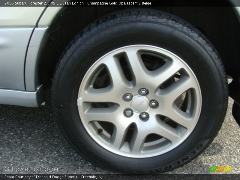 Champagne Gold Opalescent / Beige 2005 Subaru Forester 2.5 XS L.L.Bean Edition